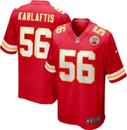 Nike Men's Nike George Karlaftis Red Kansas City Chiefs Player Game Jersey