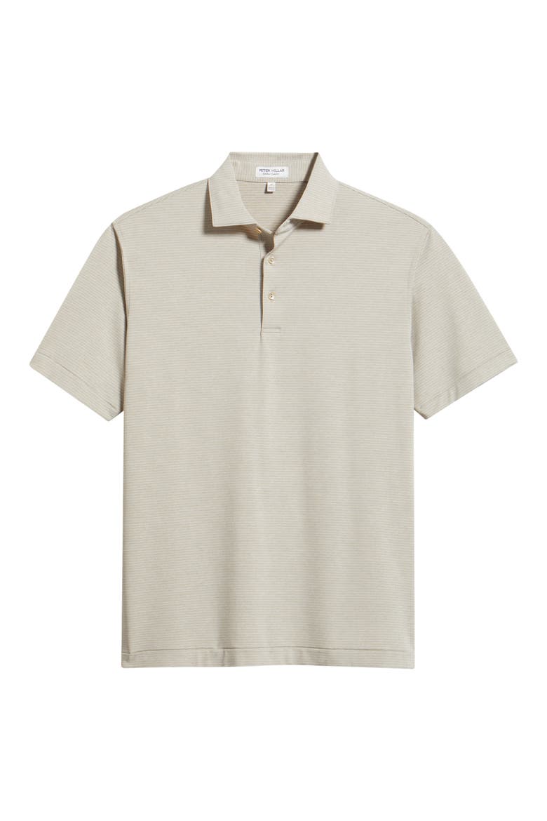 Highlands Performance Jersey Polo, Alternate, color, BISCUIT