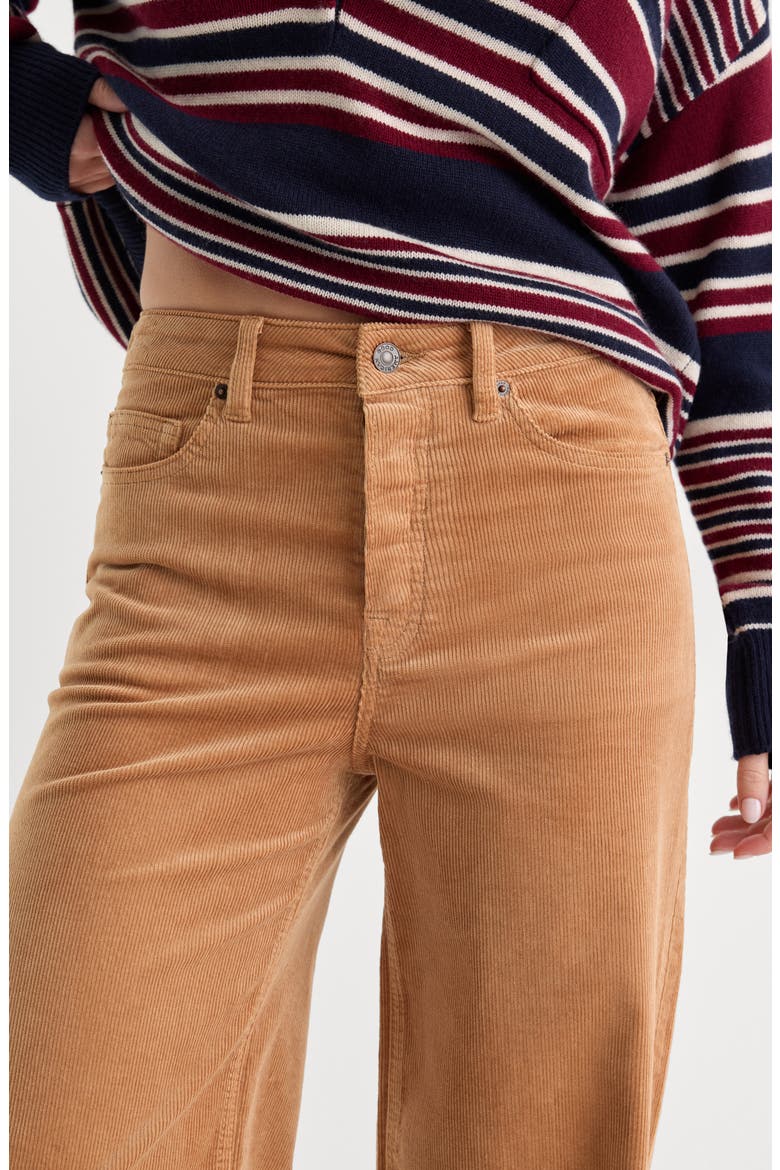 Vintage Wide Leg Corduroy Pants, Alternate, color, CAFE CLAY