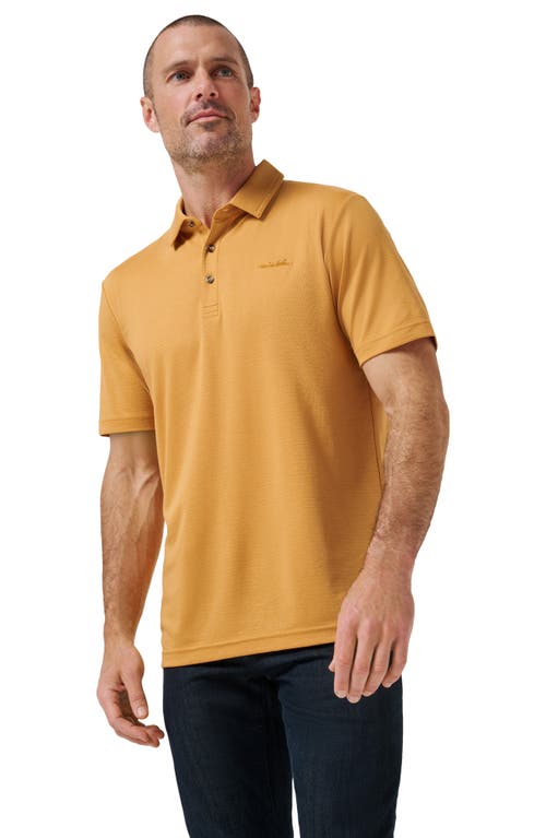 Travismathew The Zinna 2.0 Polo Shirt In Yellow