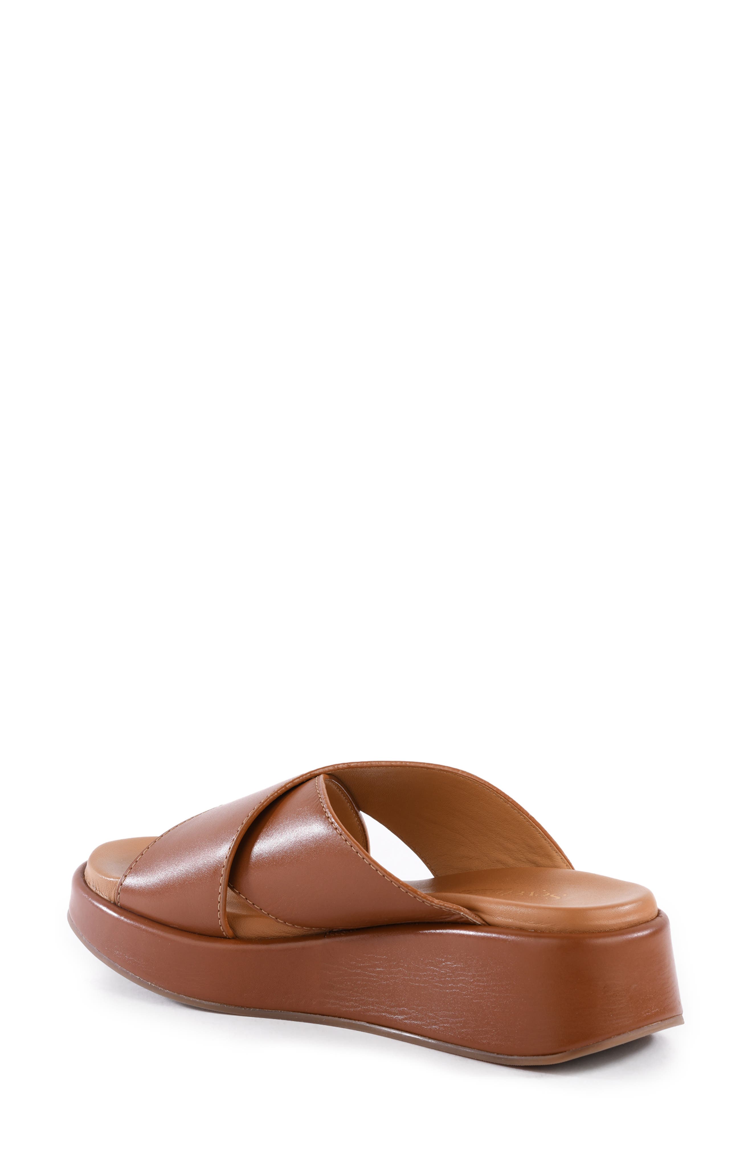 Seychelles Key Largo Wedge Slide Sandal, Alternate, color, Tan