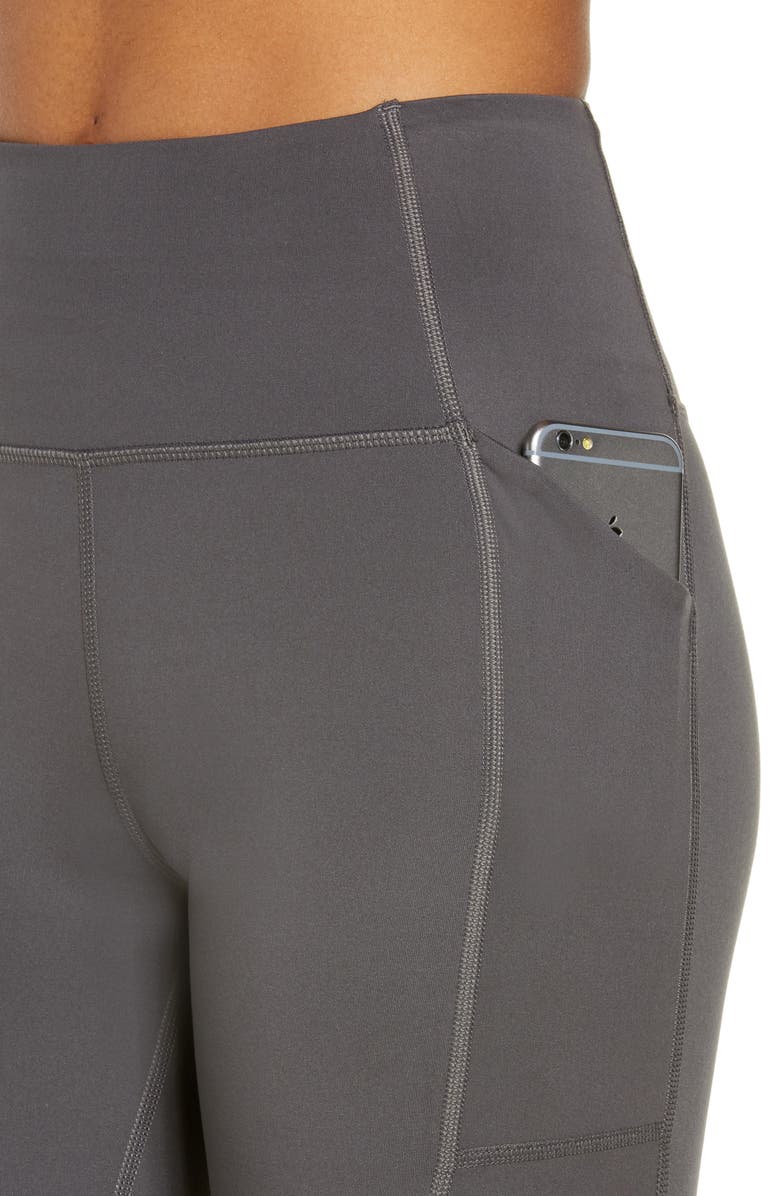 Girlfriend Collective Pocket Crop Leggings, Alternate, color,