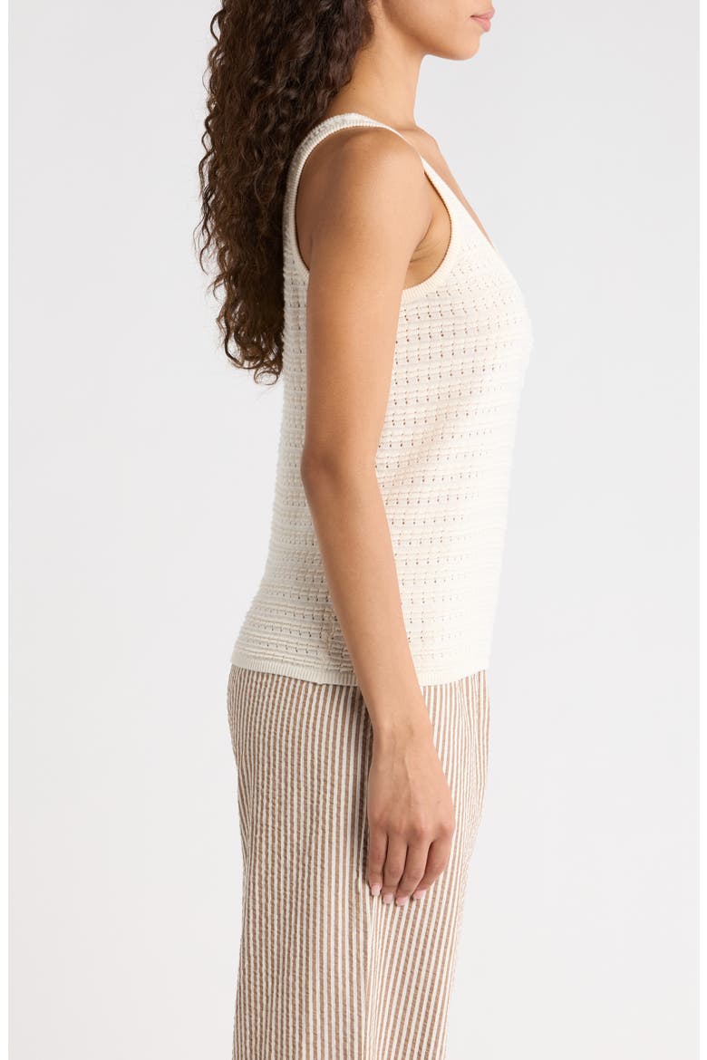 Siena Cotton Sweater Tank, Alternate, color, ANTIQUE WHITE