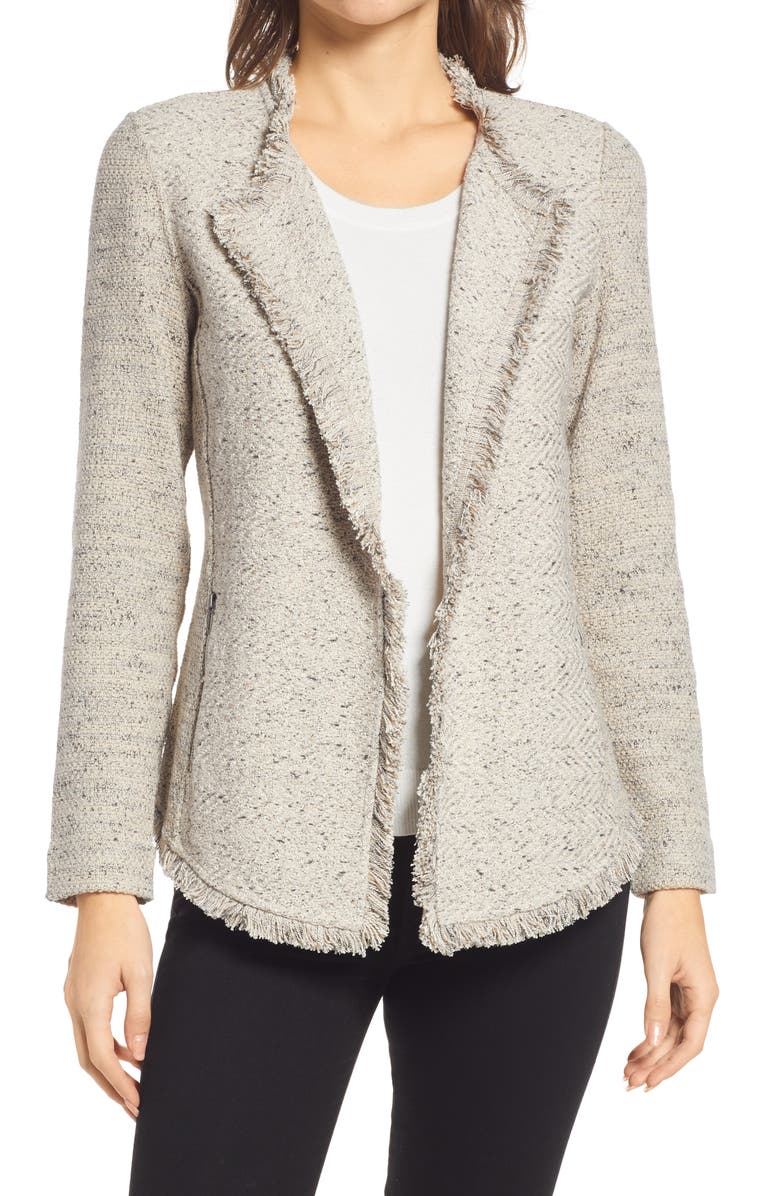 NIC+ZOE Range Tweed Jacket, Main, color,