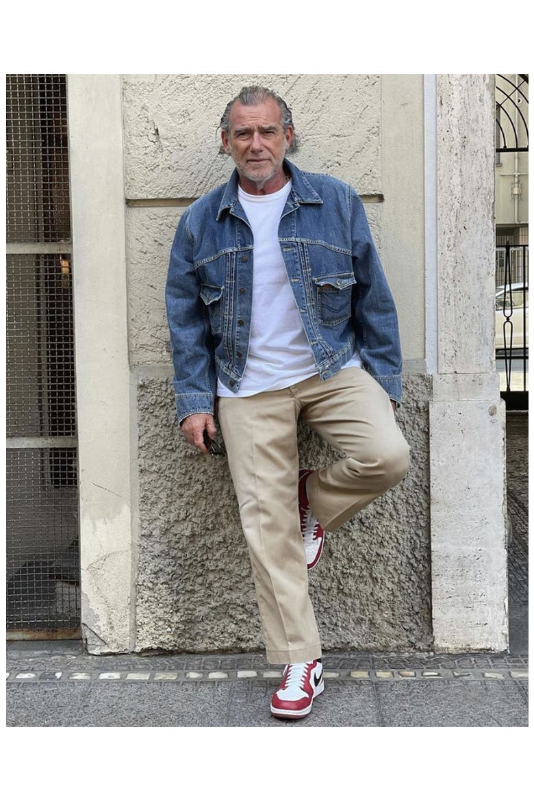 Stone Wash Denim Jacket, Alternate, color, Stone Wash