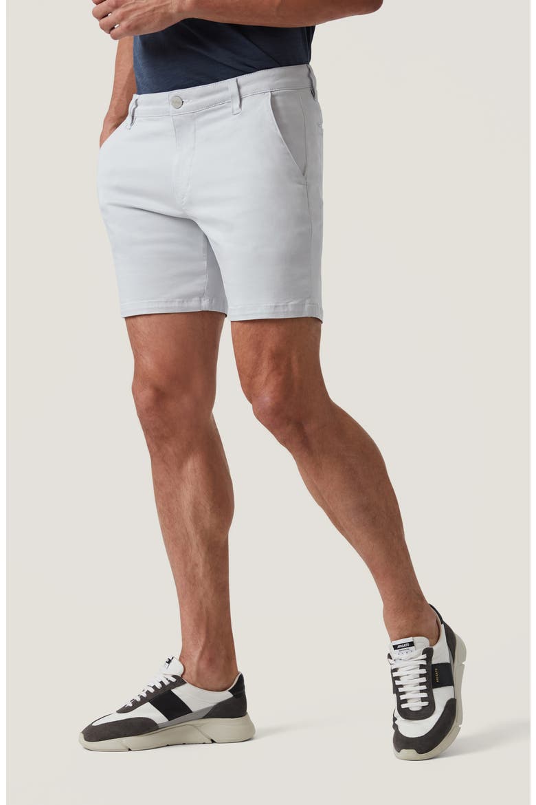 Hampton Slim Fit Twill Chino Shorts, Alternate, color, STONE TWILL