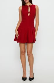 Princess Polly Aeryn Tie Front Minidress