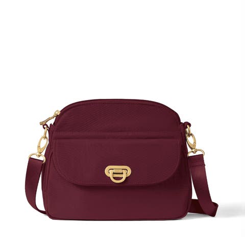 Coastal Flip Lock Crossbody Bag