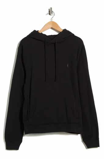 AllSaints Raven Pullover Ramskull Logo Hoodie