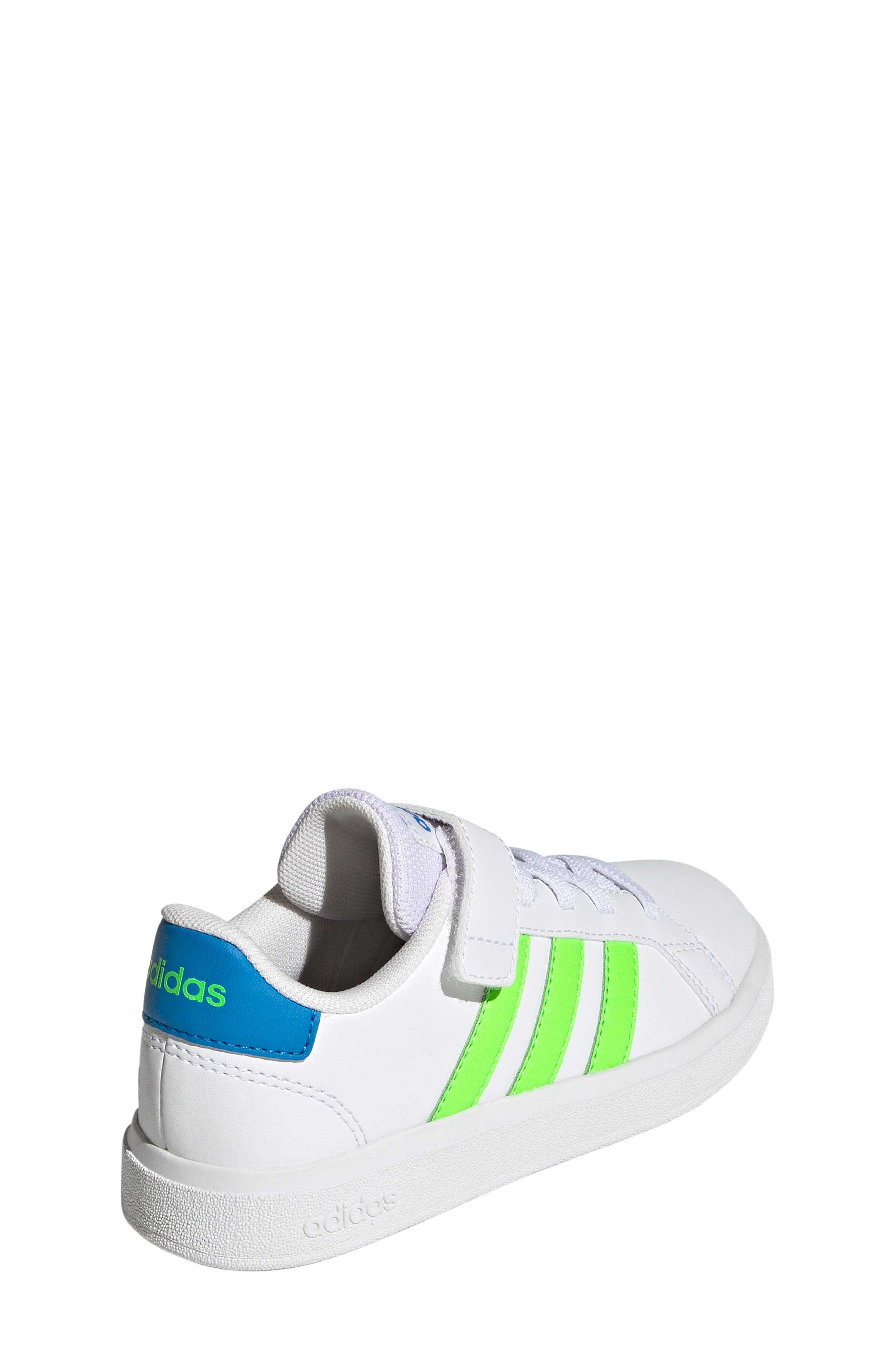 Grand Court 2.0 Sneaker, Alternate, color, WHITE/GREEN/ BLUE