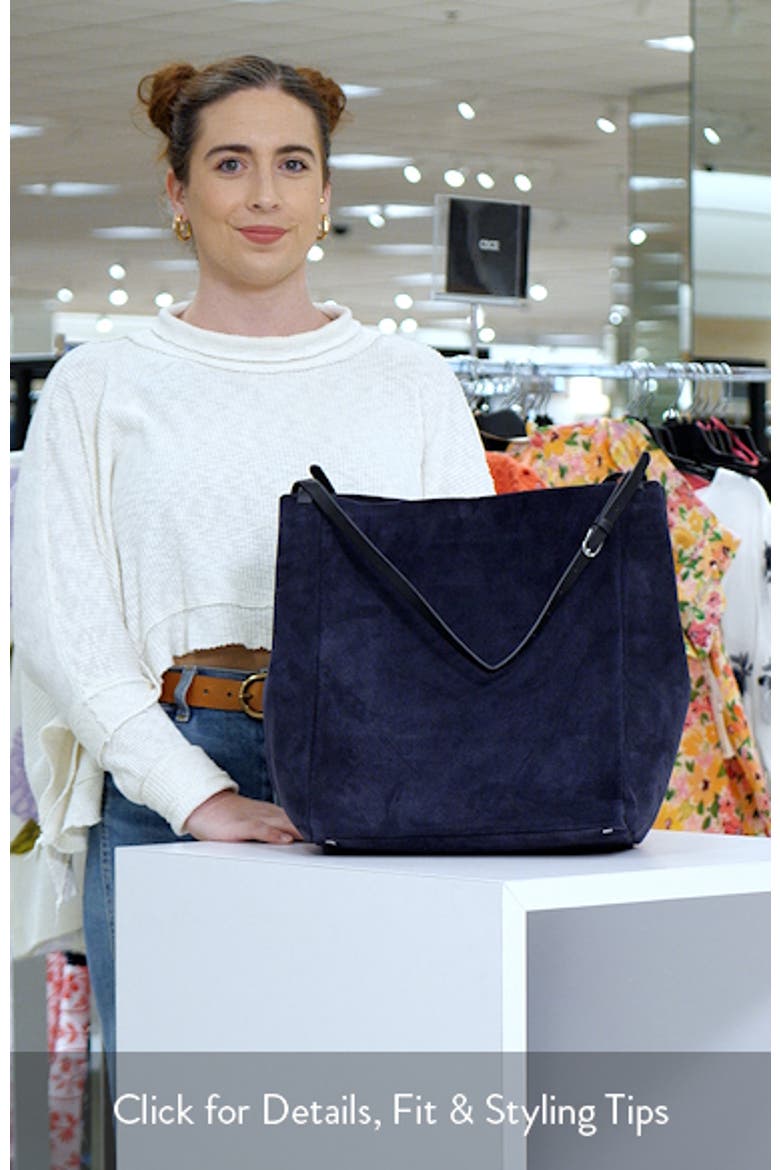 Large Josie Suede Tote video