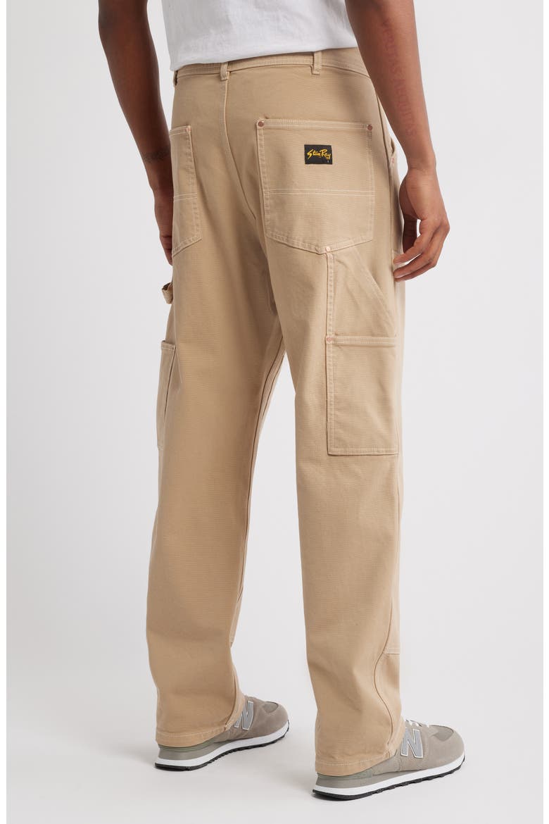 Double Knee Pants, Alternate, color, ANTIQUE KHAKI DUCK
