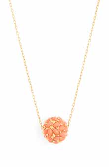 Kenneth Jay Lane Orb Pendant Necklace