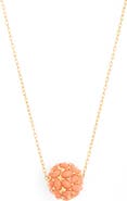 Kenneth Jay Lane Orb Pendant Necklace