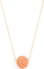 Kenneth Jay Lane Orb Pendant Necklace