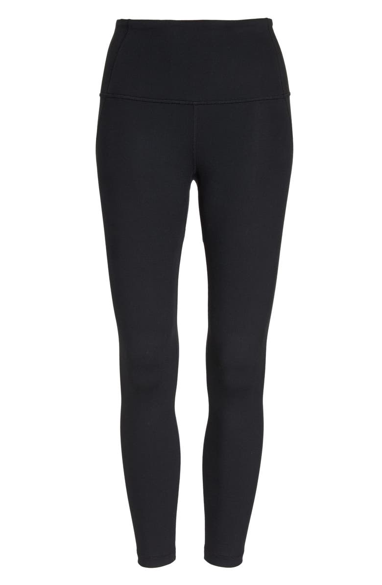 Zella Lightweight High Waist Midi Leggings, Alternate, color,