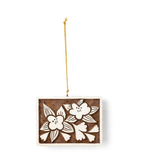 Colorado State Blue Columbine Ornament