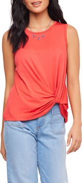 Karen Kane Knotted Tank