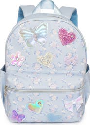 OMG Accessories Kids' Butterfly Floral Large Backpack