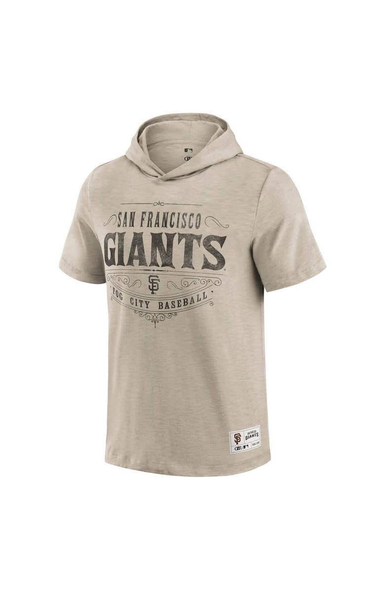 Darius Rucker Collection by Fanatics Men's Darius Rucker Collection by Fanatics  Tan San Francisco Giants Hooded T-Shirt, Alternate, color, Tan