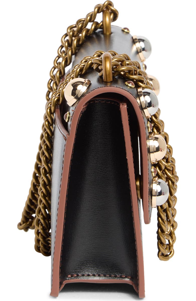 Kurt Geiger London Shoreditch Small Eagle Stud Crossbody Bag, Alternate, color,