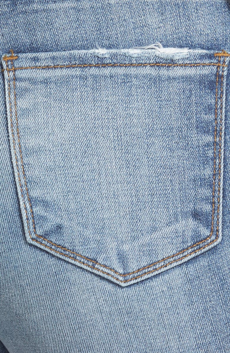 KUT from the Kloth 'Reese' Distressed Stretch Ankle Straight Leg Jeans, Alternate, color, 