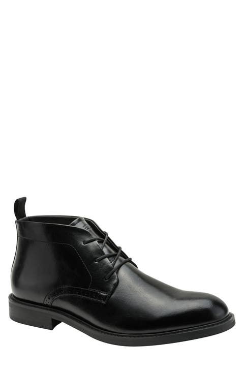 London Faux Leather Chukka Boot (Men)