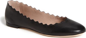 Chloé Lauren Scalloped Ballet Flat (Women) | Nordstrom