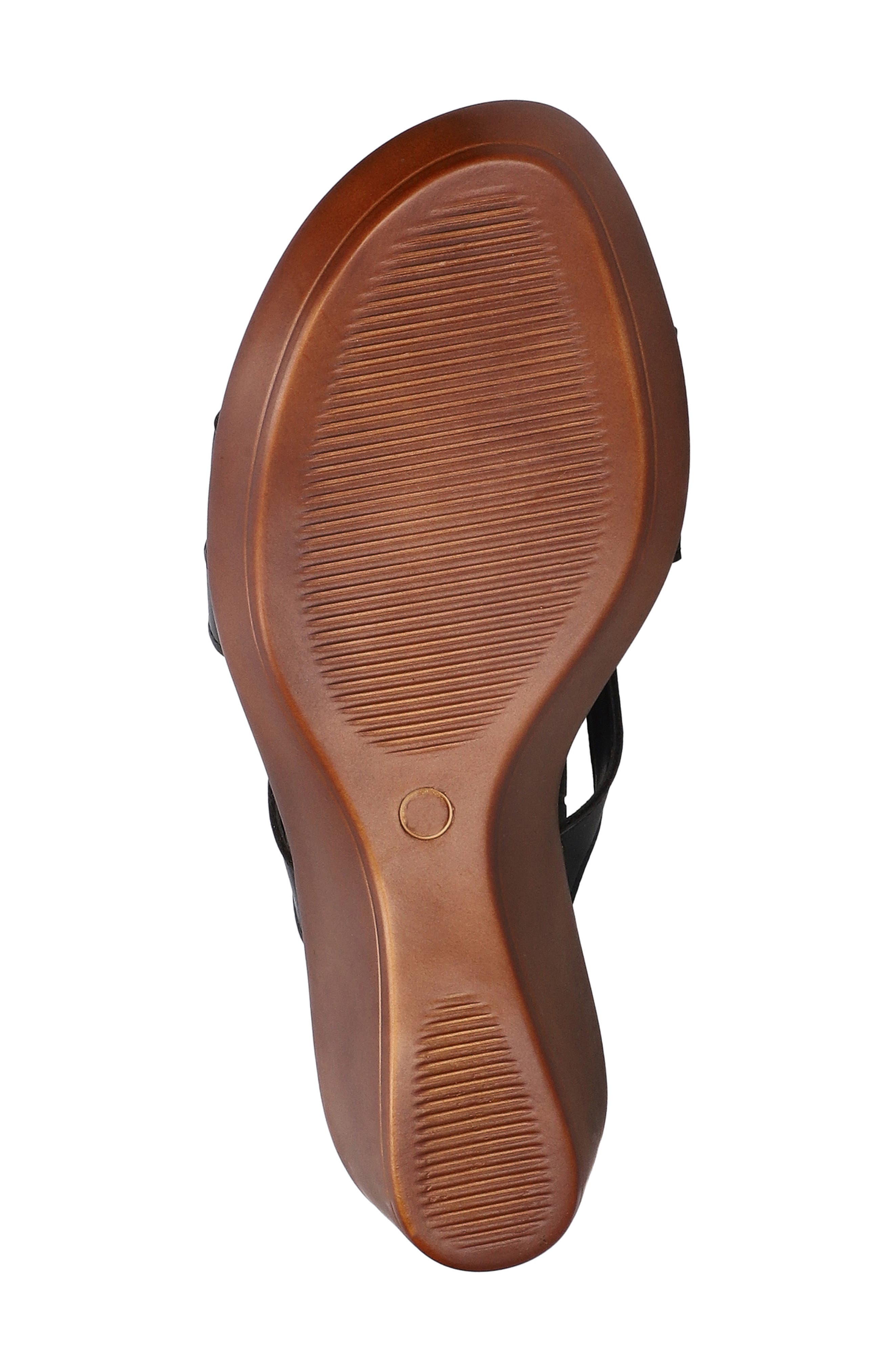 TUSCANY by Easy Street<sup>®</sup> Bellefleur Wedge Sandal, Alternate, color, 