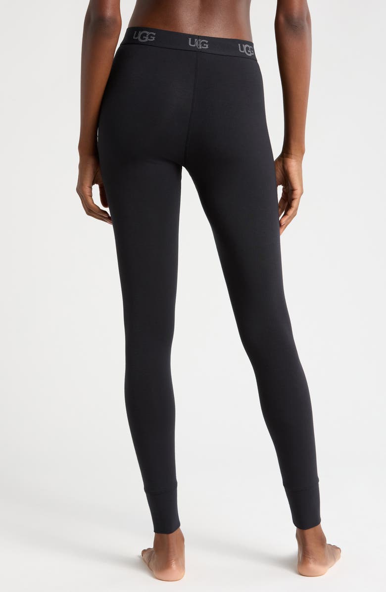 UGG<sup>®</sup> Paloma High Waist Lounge Leggings II, Alternate, color, Black