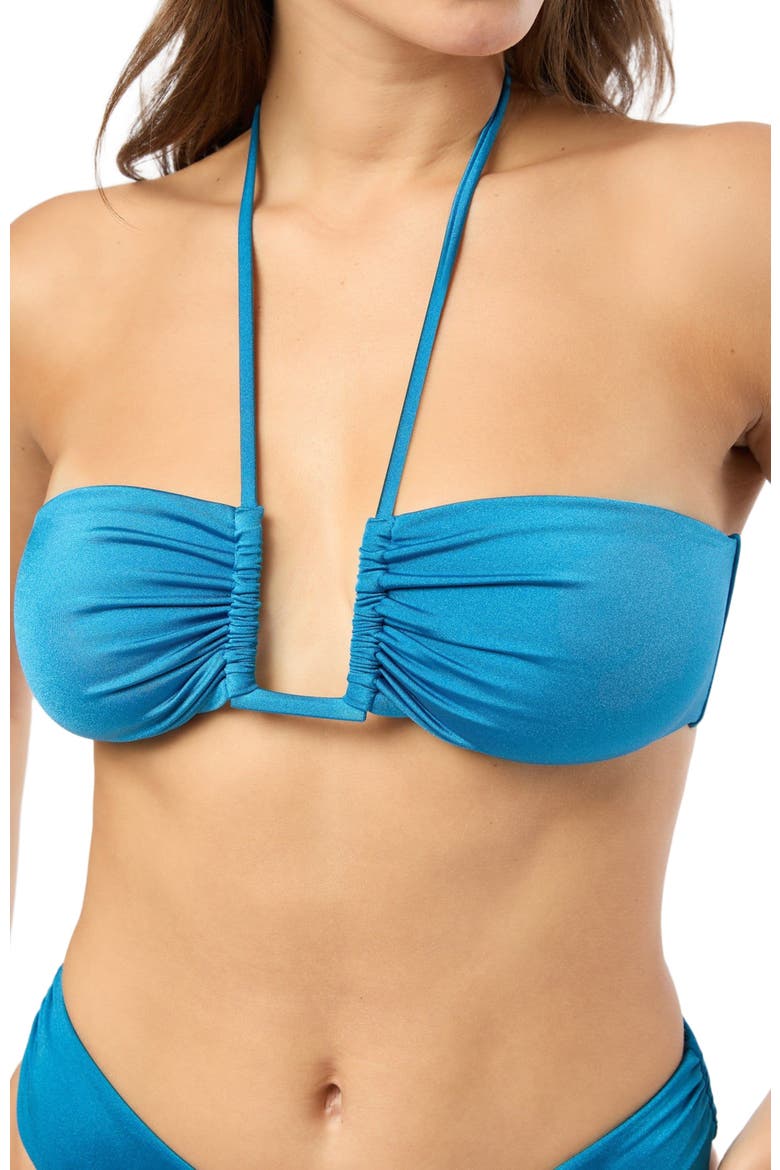 Michela Bikini Top, Alternate, color, MYKONOS BLUE