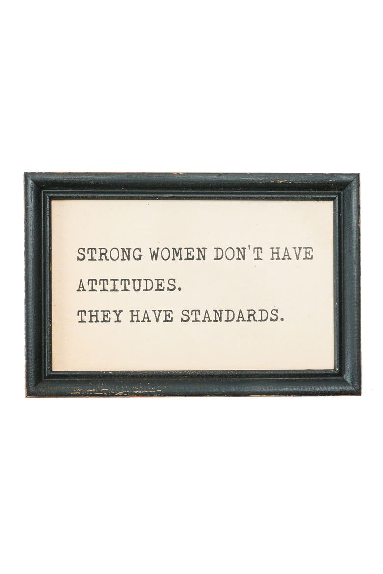 Table Frames with Inspirational Quotes, Alternate, color, Cream