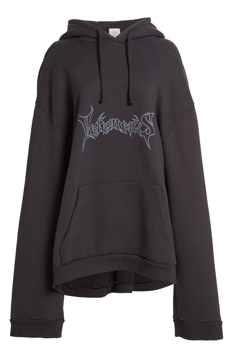 VETEMENTS Oversize Logo Hoodie, Alternate, color,