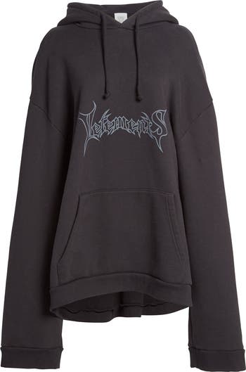 即発 VETEMENTS 20FW WOLDTOUR OVERSIZED LOGO HOODIE Vetements.com Oversized Hoodie | GATE