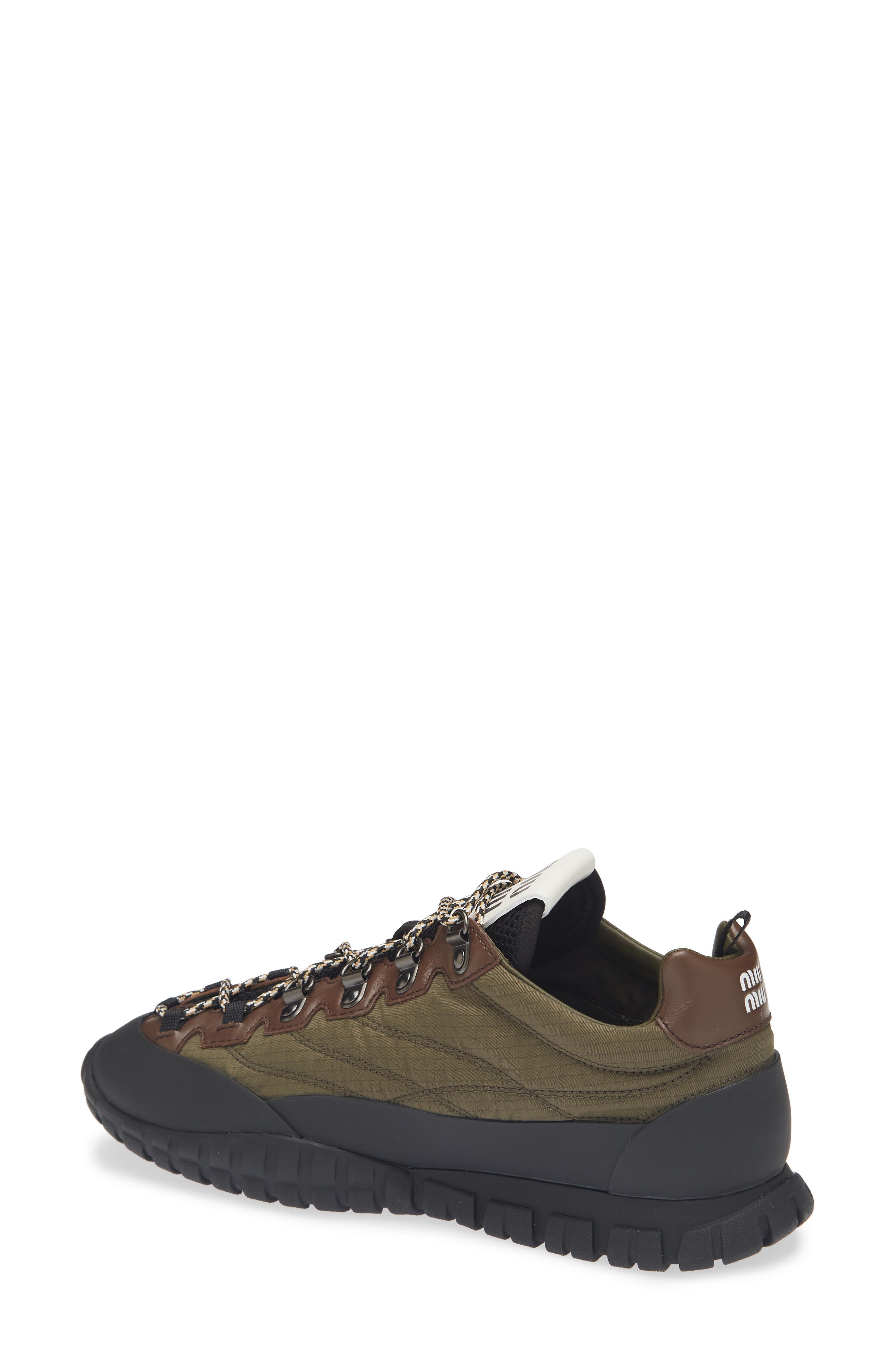 Lace Up Sneaker, Alternate, color, MILITARE