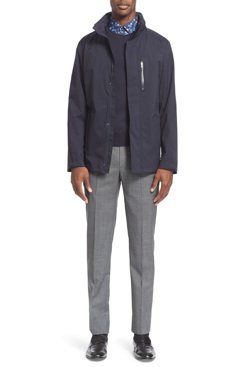 Waterproof Jacket, Alternate, color, NAVY