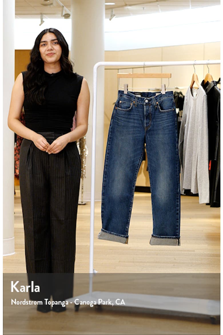 501® '90s Cuffed Relaxed Straight Leg Selvedge Jeans video