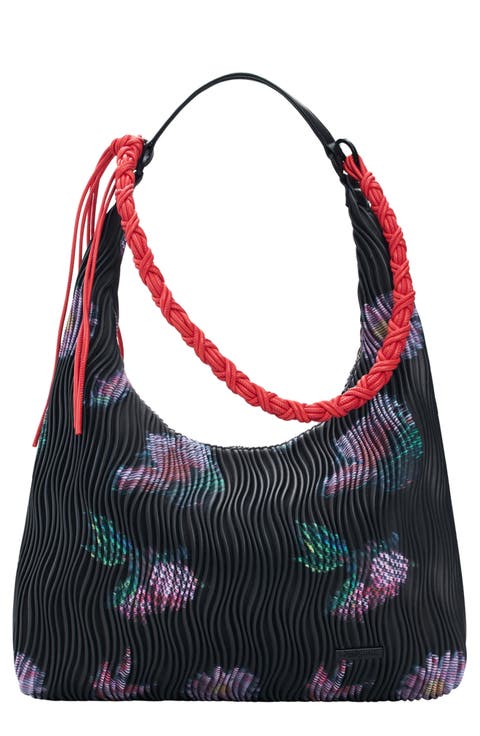 Faux Leather Shoulder Bag