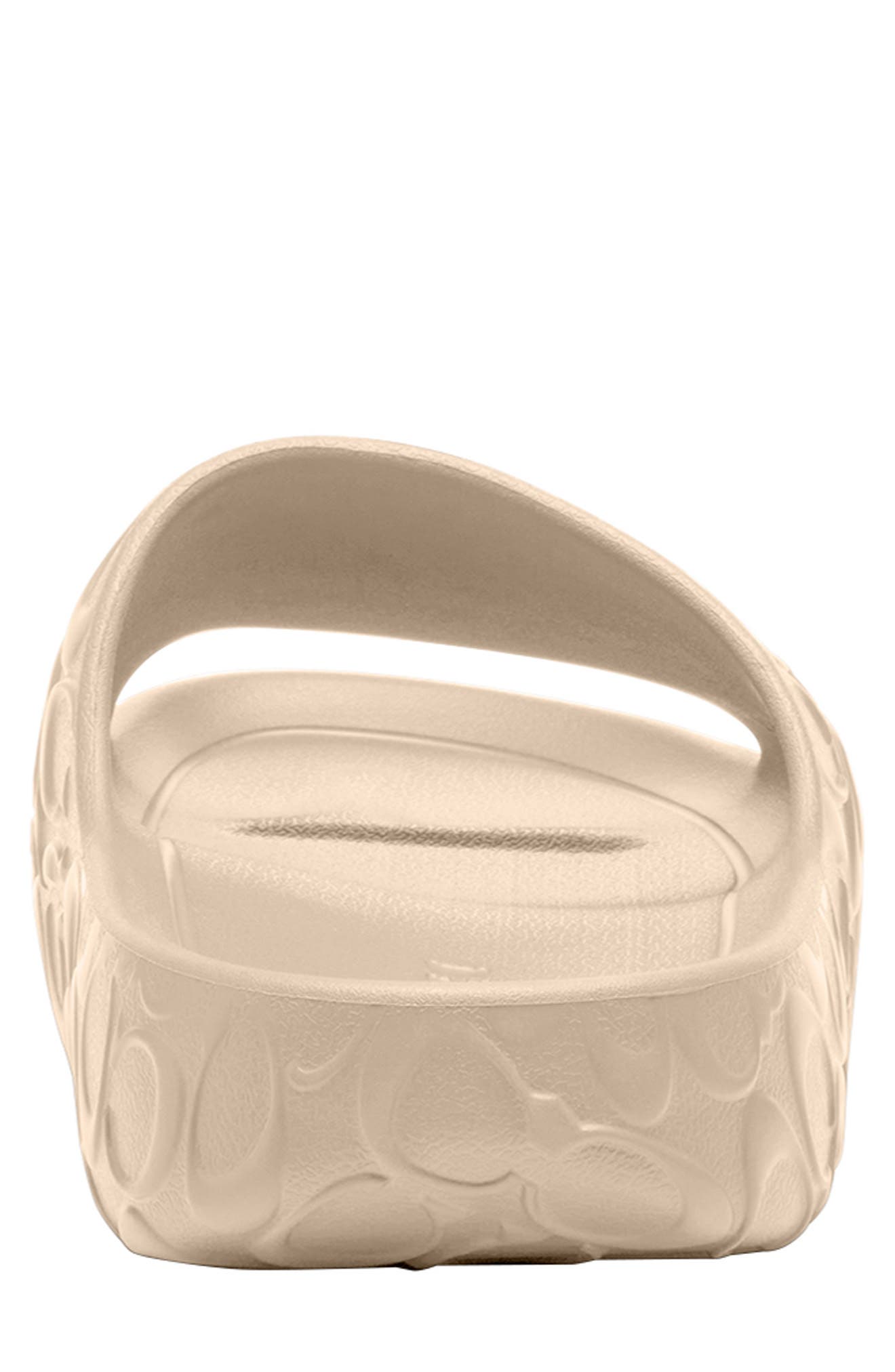 COACH Bay Slide Sandal, Alternate, color, Ivory