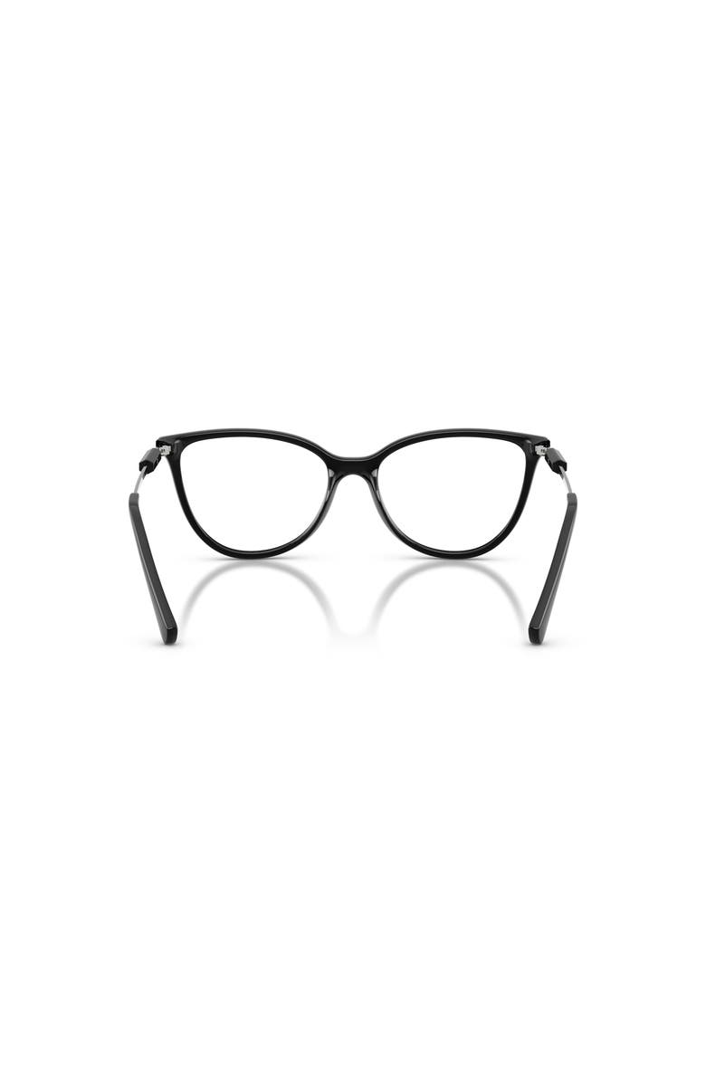 Armani Exchange 54mm Cat Eye optical glasses, Alternate, color, Black