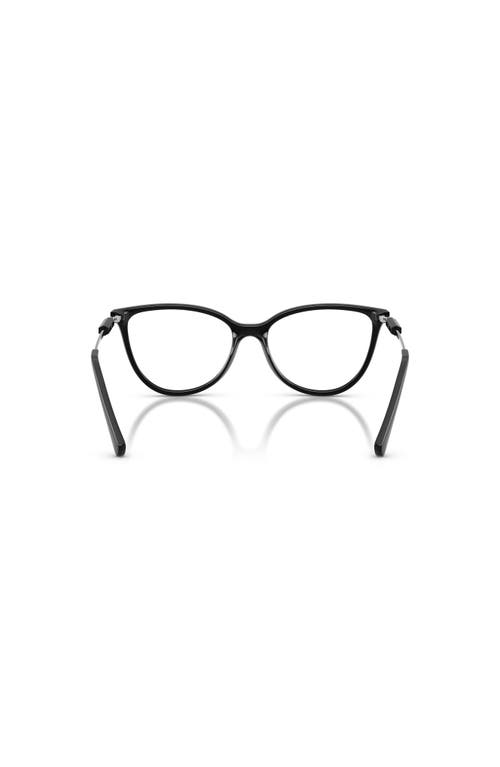 Armani Exchange 54mm Cat Eye Optical Glasses In Black
