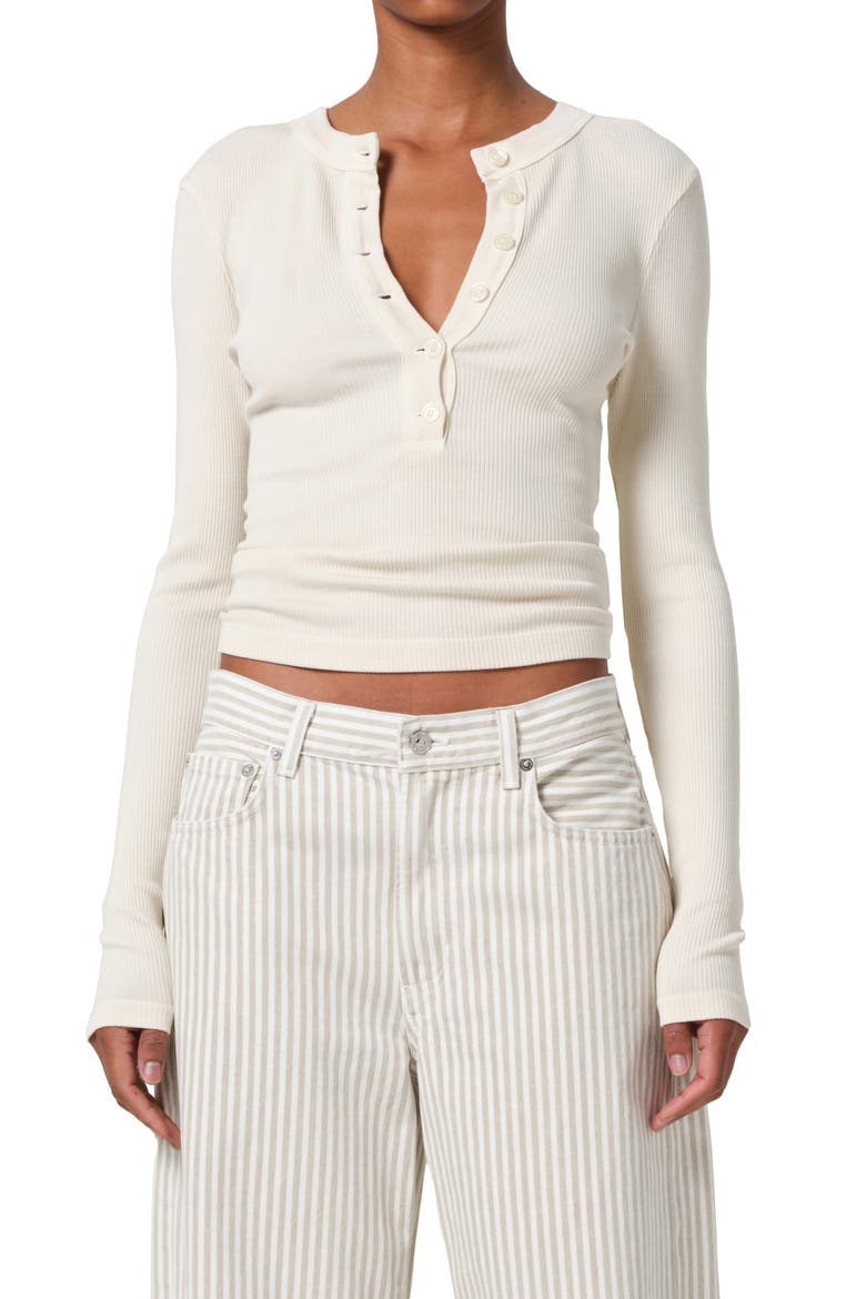 Varra Rib Henley, Main, color, DUNE BEIGE