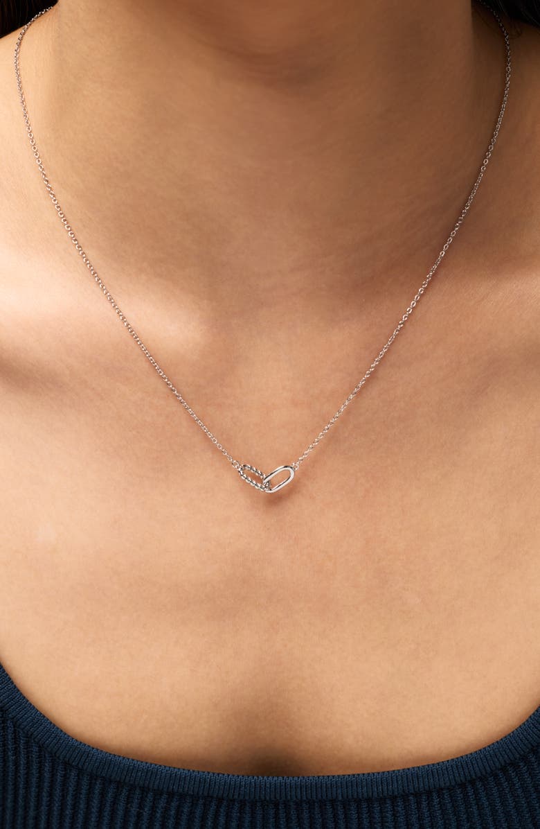 Ana Luisa Pendant Necklace - Juniper Silver, Alternate, color, Silver