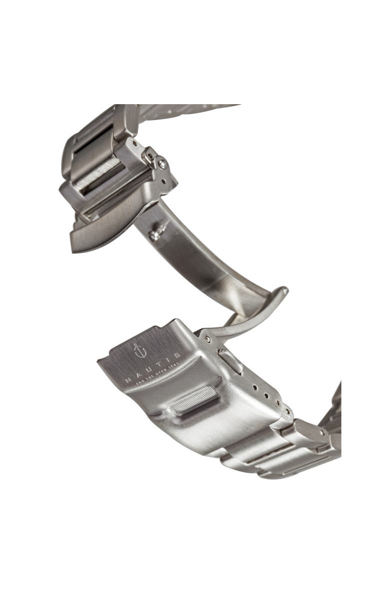 Nautis Dive Chrono 500 Chronograph Bracelet Watch, Alternate, color, Black/Red