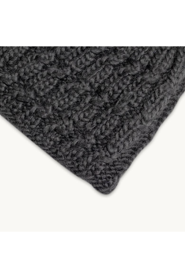 Fifi Wool Pom Beanie, Alternate, color, Black