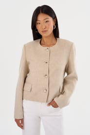 LAMARQUE ALESSIA | Double Face Wool Jacket