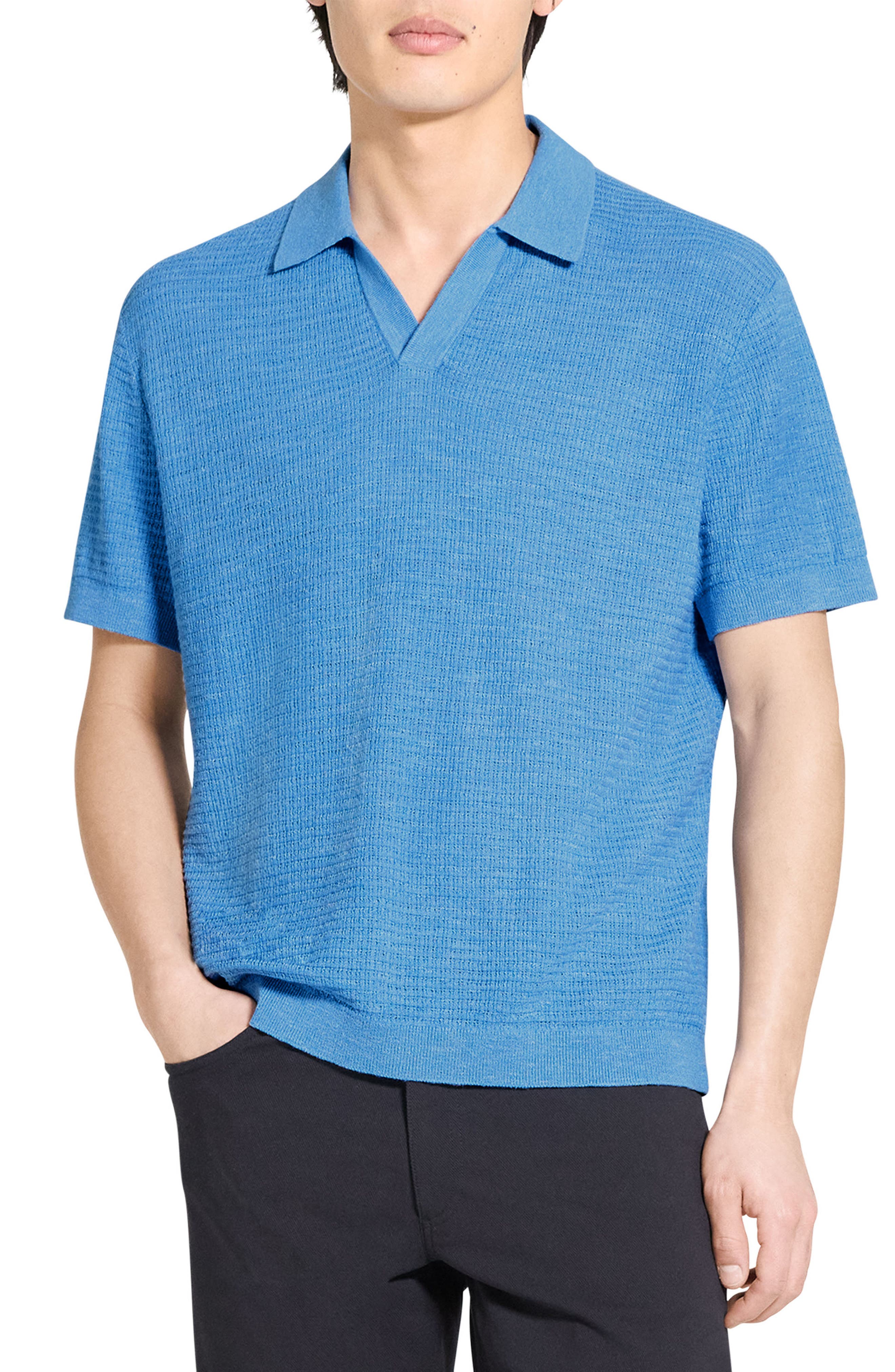 Brenan Linen Blend Polo - image 3