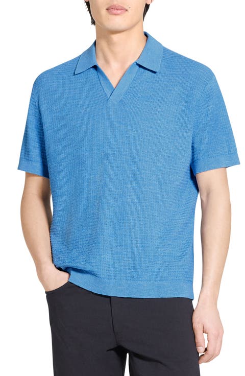 Brenan Linen Blend Polo