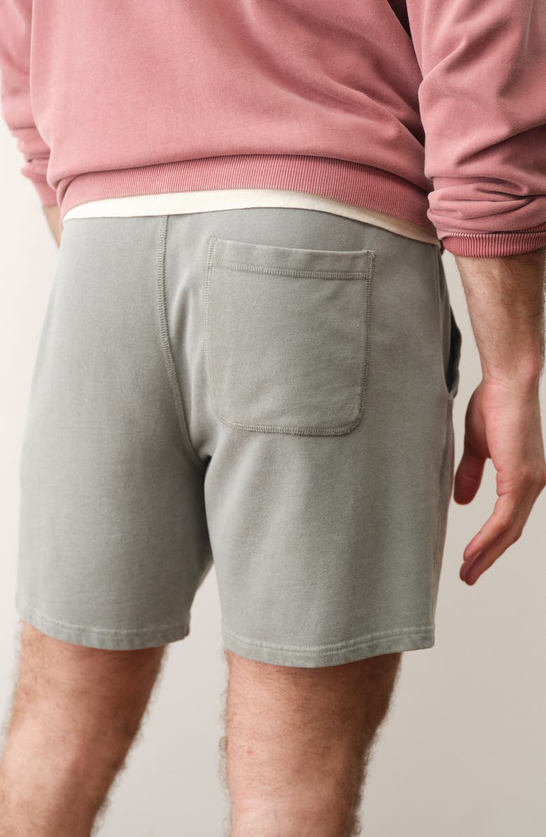 Marine Layer Cloud 9 Terry Shorts, Alternate, color, Sage