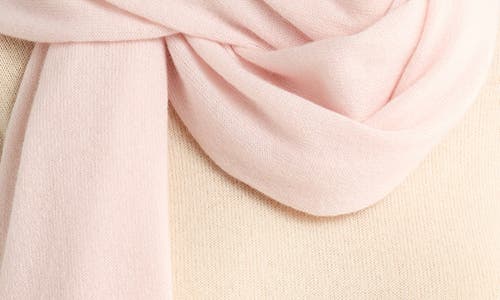 Portolano Cashmere Wrap In Pink